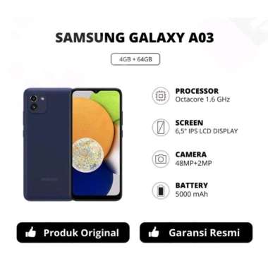 Samsung A03 ram 4 merah