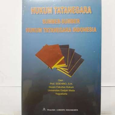 Buku Hukum Tata Negara Sumber Hukum Tata Negara Indonesia