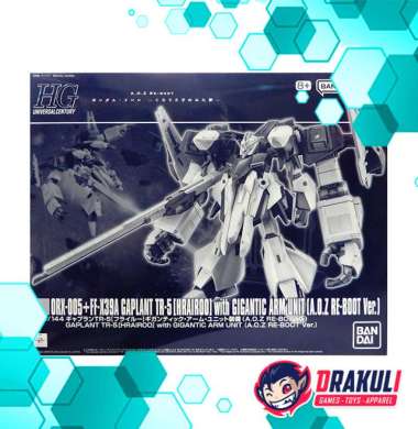 BANDAI Plamo HGUC ORX-005 + FF-X39A Gaplant TR-5 Hrairoo with Gigantic Arm Unit Titans A.O.Z Re-boot