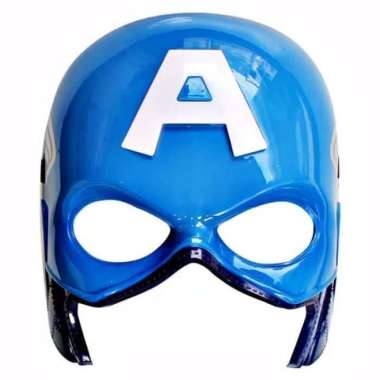 Topeng Captain America LED - mask Anak Edukatif