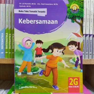 Buku Teks tematik terpadu SD/MI kls 2 jld 2g revisi by Yudhistira Multivariasi Multicolor
