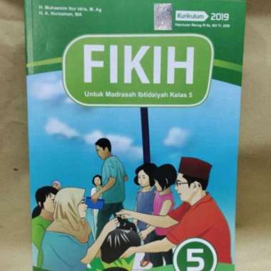 Pelajaran Fikih MI Kelas 5 Multivariasi Multicolor