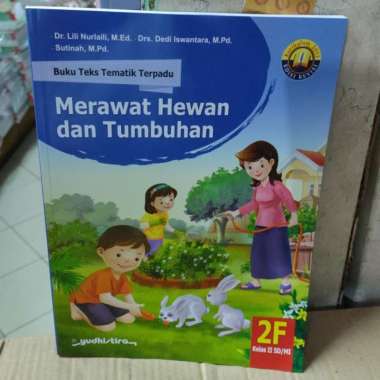 Buku Teks Tematik Terpadu SD kelas 2 F Yudhistira Multivariasi Multicolor