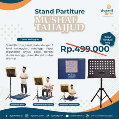 Stand Partiture Syaamil Quran , Stand Alquran Jumbo Multivariasi Multicolor