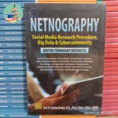 Netnography Social Media Research Procedure Burhan Bungin Multivariasi Multicolor