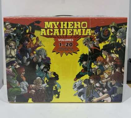 My Hero Academia Box Set Vol 1-20 Viz Media Komik English Manga Multivariasi Multicolor