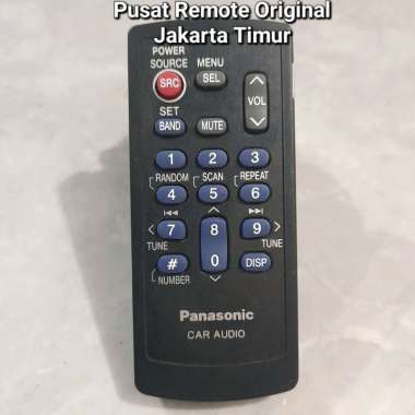 REMOTE REMOT DVD TAPE MOBIL PANASONIC CAR AUDIO EUR7641010 ORIGINAL ASLI