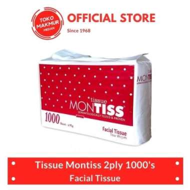 TISSUE MONTISS 1000'S 2PLY JUMBO