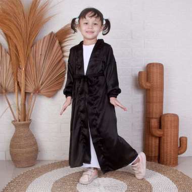 Gamis Anak Balqis Kimono Shimmer 3 - 11 Tahun