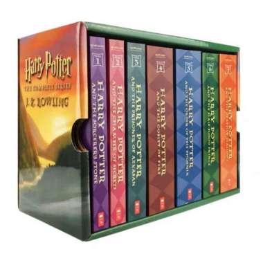 Harry Potter box set English books Multivariasi Multicolor
