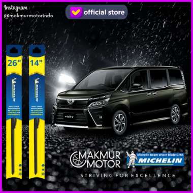 MICHELIN FRAMELESS WIPER GF63 FOR TOYOTA VOXY
