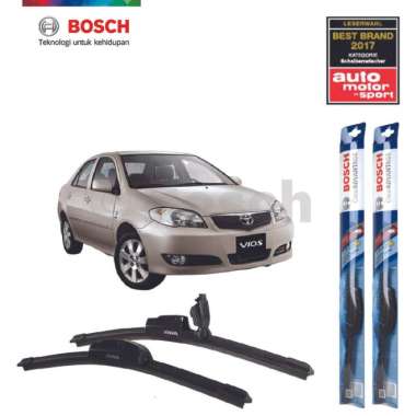 WIPER MOBIL FRAMELESS TOYOTA VIOS 2003-2007 BOSCH CLEAR ADVANTAGE