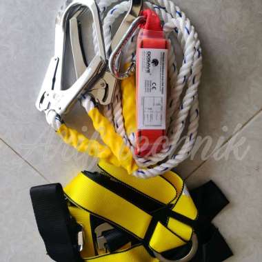 Safety Harness GOSAVE Double Big Hook + Absorber / Full Body Harness GOSAVE FBH PRO