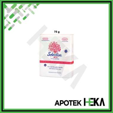Kapas Wajah Selection - Kapas Pembersih Kecantikan 75 gr