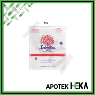 Kapas Wajah Selection - Kapas Pembersih Kecantikan 50 gr