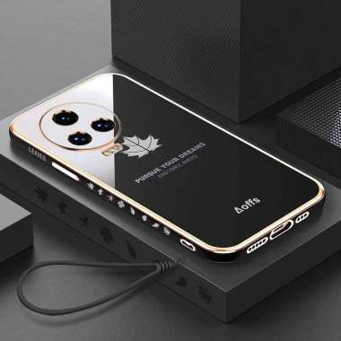 Promo Case Maple Infinix Note 12 2023 Softcase Plating Terbaru Note 12 2023 Hitam