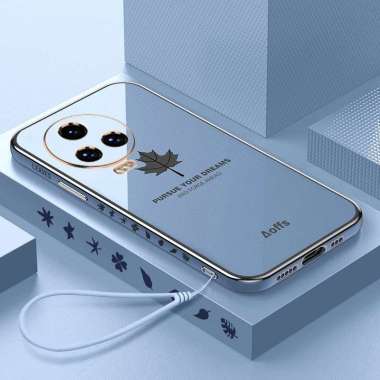 Promo Case Maple Infinix Note 12 2023 Softcase Plating Terbaru Note 12 2023 Biru