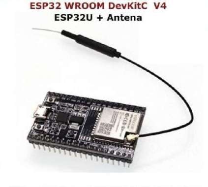 ESP32 DevKitC V4 ESP 32 WROOM 32U Development Board IOT - 32U WITH ANTENA