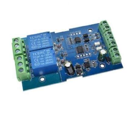 Modbus-Rtu 2 Channel 7-24V Relay Module RS485/TTL