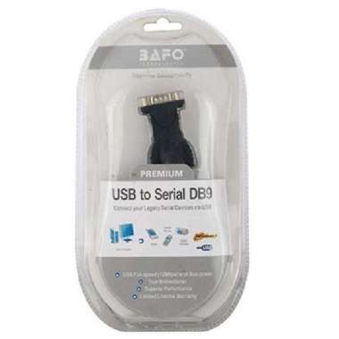 Kabel Converter USB to RS232 Serial DB9 BAFO Original / Usb to RS232