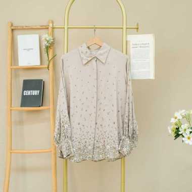 Baju Kemeja T080 Linen Sweet Allysum Semua Ukuran Rose