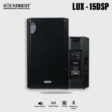 Speaker Aktif Soundbest 15 INCH LUX 15 DSP ORIGINAL HARGA (2 UNIT)