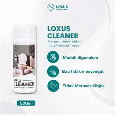 COD Loxus Cleaner Pembersih Kerak Toilet Kamar Mandi Stainless Shower Kran 500ML