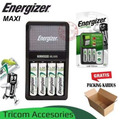 Charger Baterai Energizer Maxi AA 2000mAh 4pcs