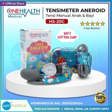 One Health Tensimeter Aneroid Anak HS-20C / Onehealth Tensimeter Manual Anak / Tensi Manual