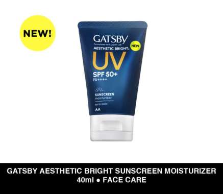 Gatsby Aesthetic Bright Sunscreen Moisturizer 40ml