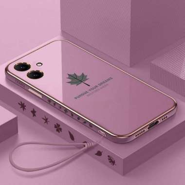 Promo Case Maple Samsung A05 Softcase Plating Terbaru Samsung A05 Ungu