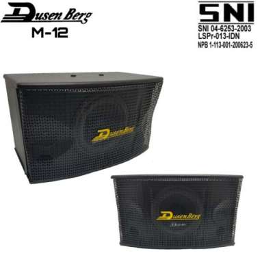 Speaker Pasif/Pasive 12 Inch DUSENBERG M 12 / M12 ORIGINAL SNI ISI 2
