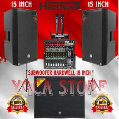 Sound Karaoke 15 Inch Upgrade 1 Subwoofer 18 Inch Mixer 8 Channel