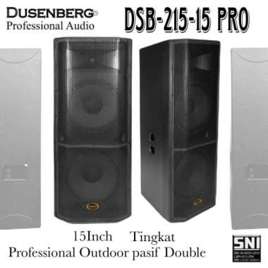 Speaker Pasif DUSENBERG Dobel 15 Inch DSB 215 - 15 Pro, Max 1000 Watt
