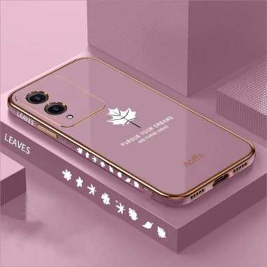 Case Maple Vivo Y17s Softcase Plating Terbaru Vivo Y17s Ungu