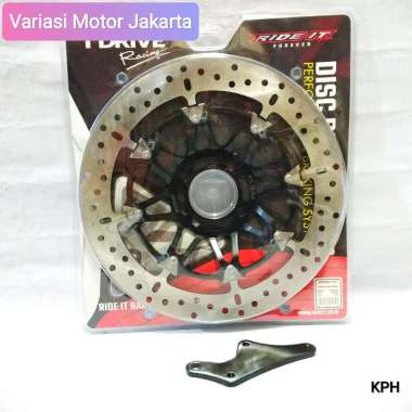 Disc Piringan Cakram Depan Kharisma Supra X 125 T-Drive 300 MM BLACK