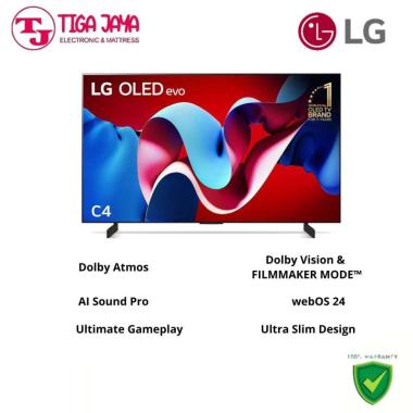 LG 42C4PSA LG OLED EVO C4 4K SMART TV 42 C4PSA 42 INCH 2024