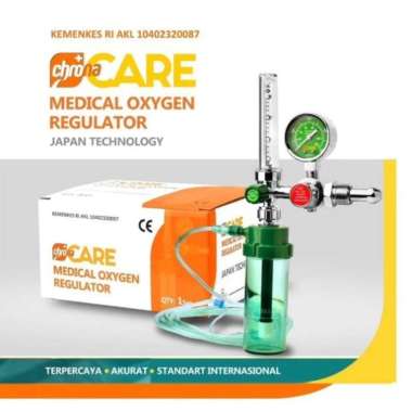 CHRONA CARE - Regulator Tabung Oksigen Medical / Regulator Oxygen
