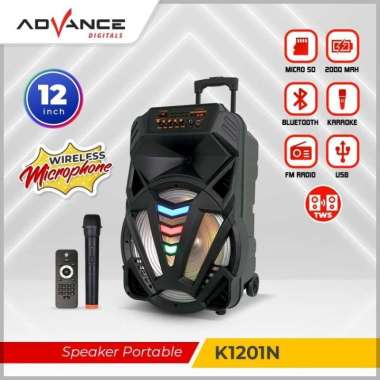 Speaker Portable Meeting Bluetooth Advance K1201 K1201 N K1201N