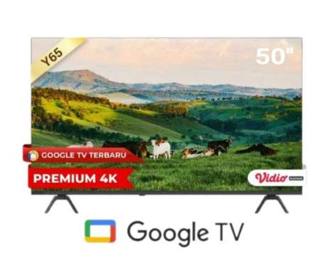 NEW COOCAA 50 inch GOOGLE TV-4K UHD-Dolby Audio (COOCAA 50Y65)