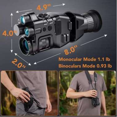 Night Vision Henbaker CY789 Teropong Malam HD1080P WIFI