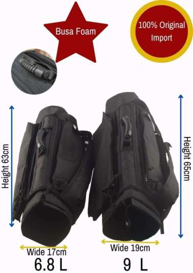 Tas Scuba Composite 6.8 L dan 9L Import 6.8 L