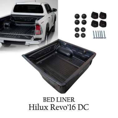 BEDLINER PELAPIS BAK HILUX REVO DOUBLE CABIN 2016+