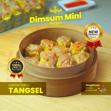 Dimsum Mini Pedas - Isi 147 Pcs / Smallfood / Frozen Food / Dimsum Rakyat / Dimsum Mini Pedas 147pcs