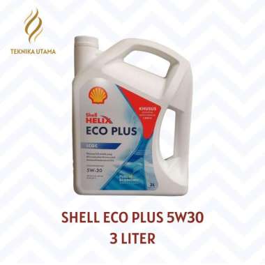 Oli Mobil Shell ECO PLUS 5W-30 - 3 LITER