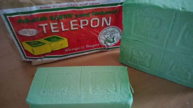 Sabun Telepon / Sabun Cap Telepon 2 batang 200 gram