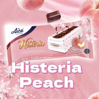 Aice Ice Cream Histeria Peach For Special Moment isi 6pcs