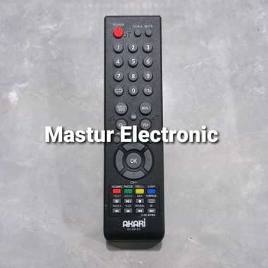 REMOTE REMOT TV AKARI LED LCD RC-99141D ORIGINAL