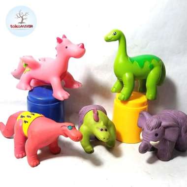 Naga Dino Dinosaurus Dragon Mammoth Texas Chicken Kids Meal Mix Toys