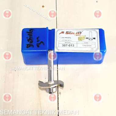 307-013 MATA PROFIL TRIMMER ROUTER SLOTTING SLOTING T TYPE 3mm SOLID